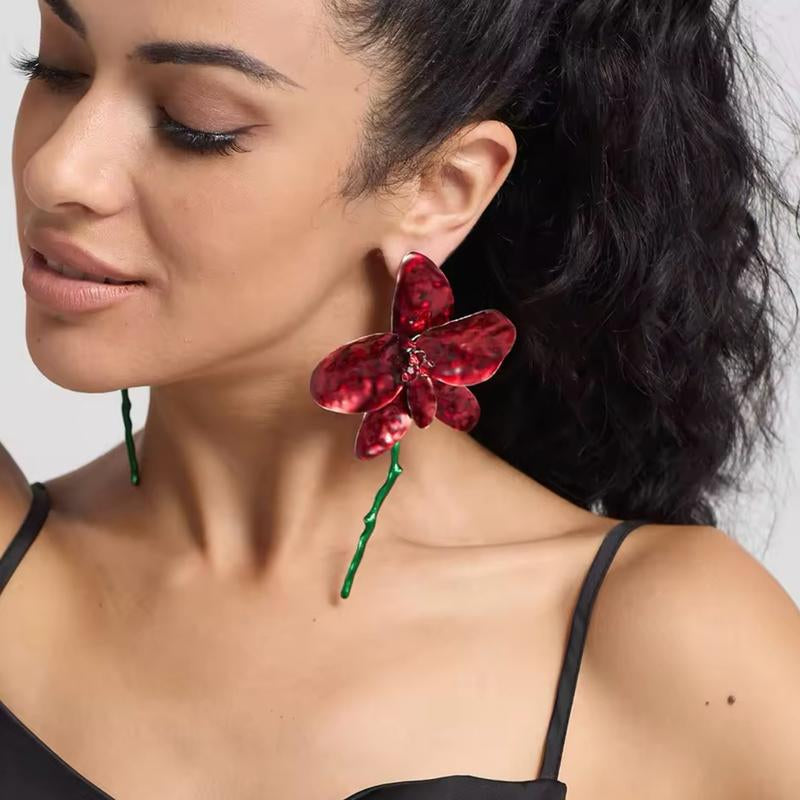 Send Me Flowers Oversized Earrings