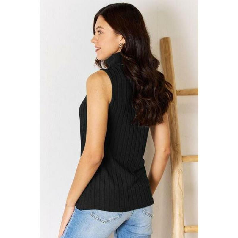 Basic Bae Ribbed Turtleneck Tank