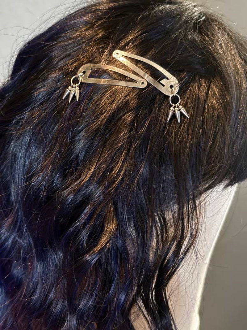 Style Noir - Goth Alternative Y2K Style Snap Clips - Cult of Noir Casual Versatile Elegant Fashion Hair Barrettes