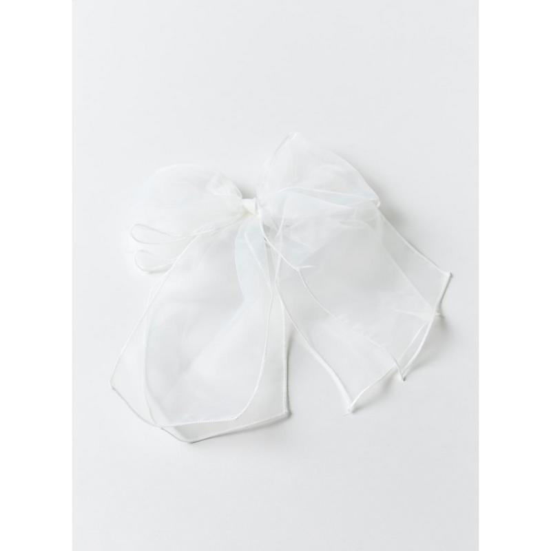 Wicks Hair Bow White