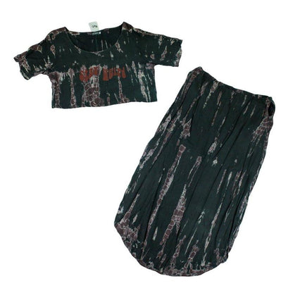 Stay Weird Tie-Dye Two-Piece Set